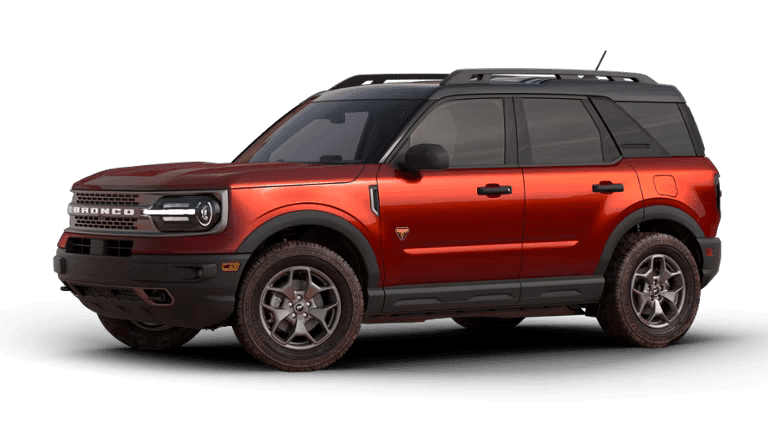 2024 Ford Bronco Sport Badlands in Hot Pepper Red exterior color