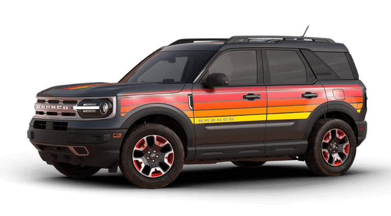2024 Ford Bronco Sport Free Wheeling in Carbonized Grey color