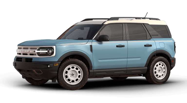 2024 Ford Bronco Sport Heritage in Robins Egg Blue exterior