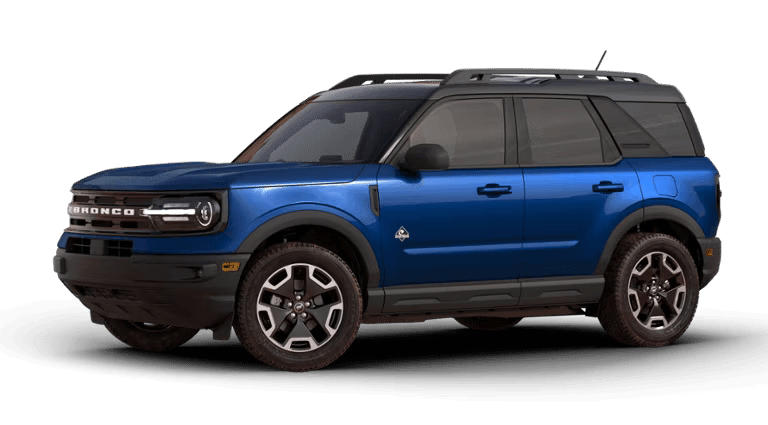 2024 Ford Bronco Sport Outer Banks in Atlas Blue color