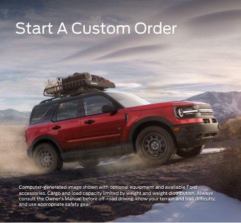 Start a custom order | Tubbs Brothers Ford Inc in Sandusky MI