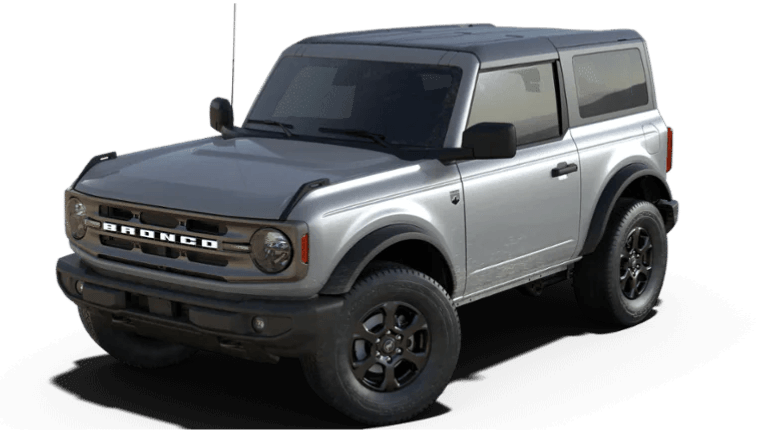 2023 Ford Bronco Big Bend in Iconic Silver