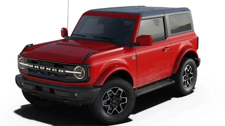 2023 Ford Bronco Outer Banks in Race Red