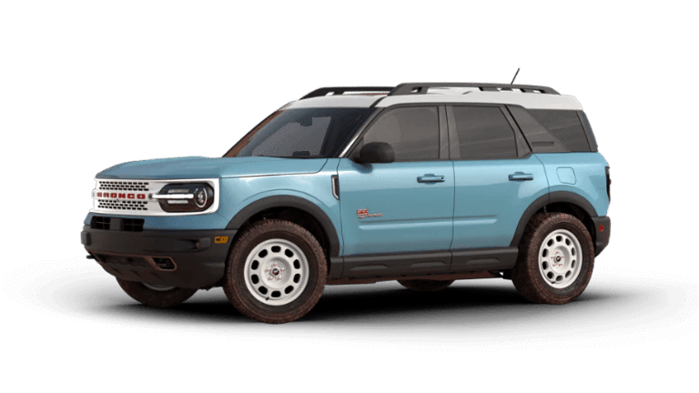 2023 Ford Bronco Sport Heritage Limited in Robins Egg Blue color