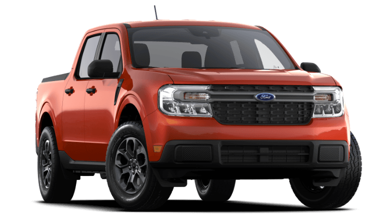 2023 Ford Maverick XLT in Hot Pepper Red color