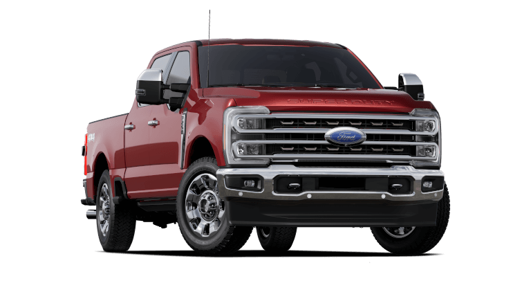 2023 Ford Super Duty in Rapid Red