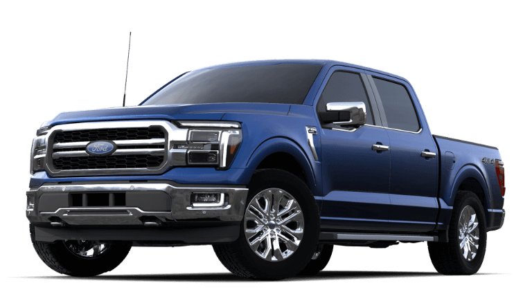 2024 Ford F-150 LARIAT in Antimatter Blue color
