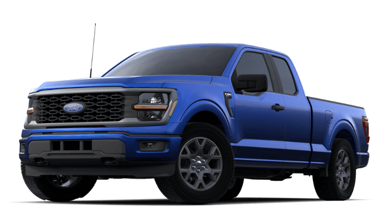 2024 Ford F-150 STX in Atlas Blue color