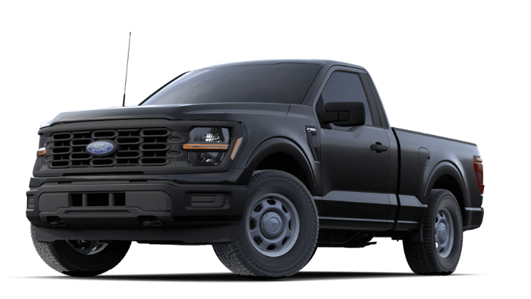 2024 Ford F-150 XL in Agate Black color