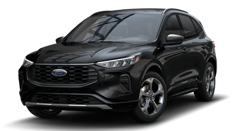 2024 Ford Escape ST-Line in Agate Black exterior