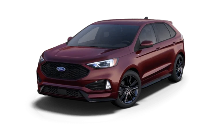 2024 Ford Edge ST-Line in Burgundy Velvet color